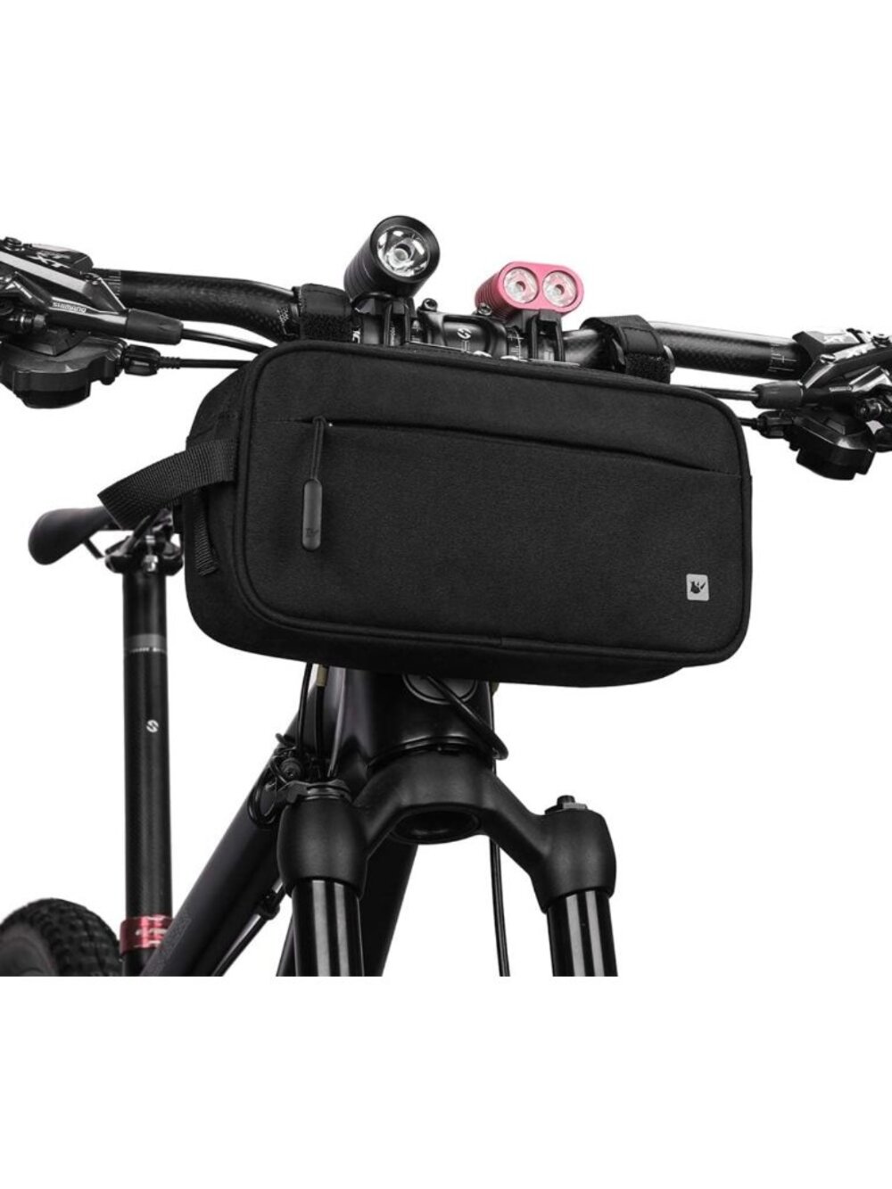Multifunctional Waterproof Bike Handlebar Bag | Crossbar Front Basket & Shoulder